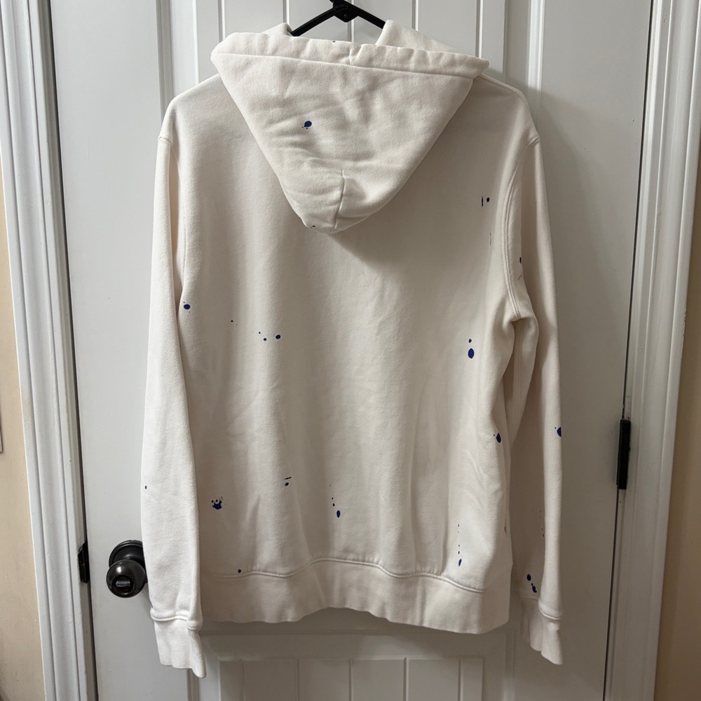 Polo by Ralph Lauren Fleece Polo Bear Paint Splatter Print Hoodie - Size M - Picture 5 of 5